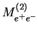 $M_{e^+e^-}^{(2)}$